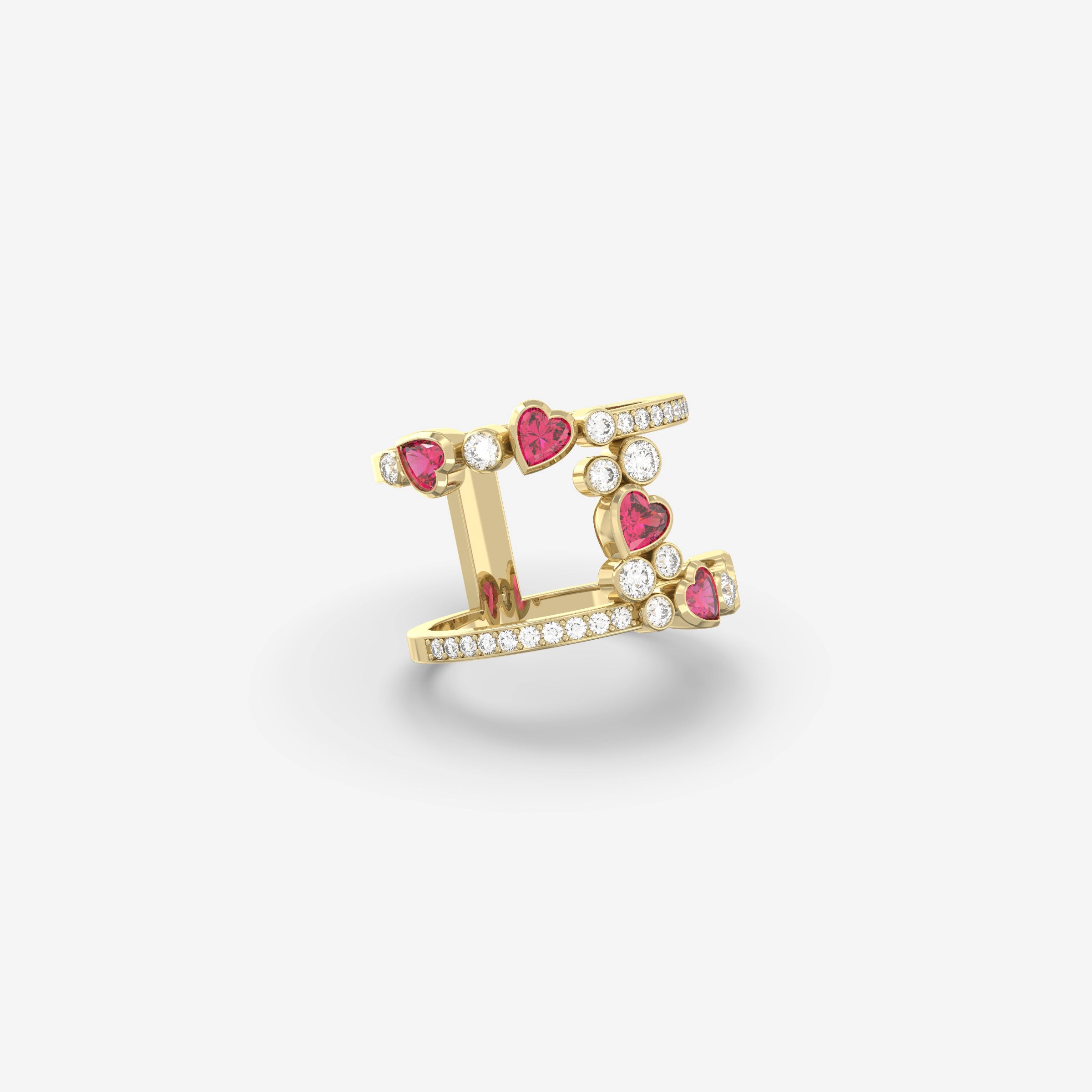 Astra Diamond and Ruby Ring