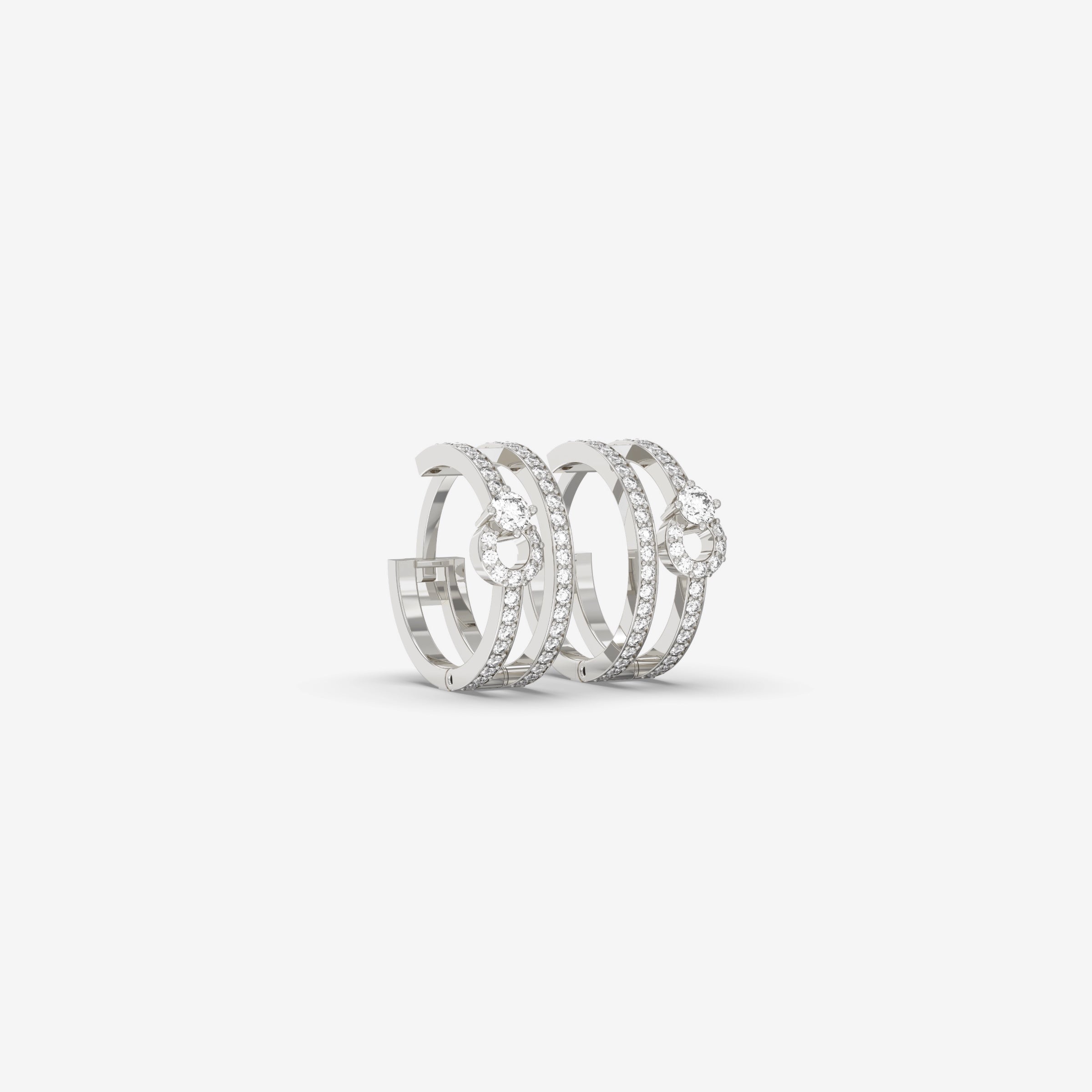 Endless Forms Diamond Earring