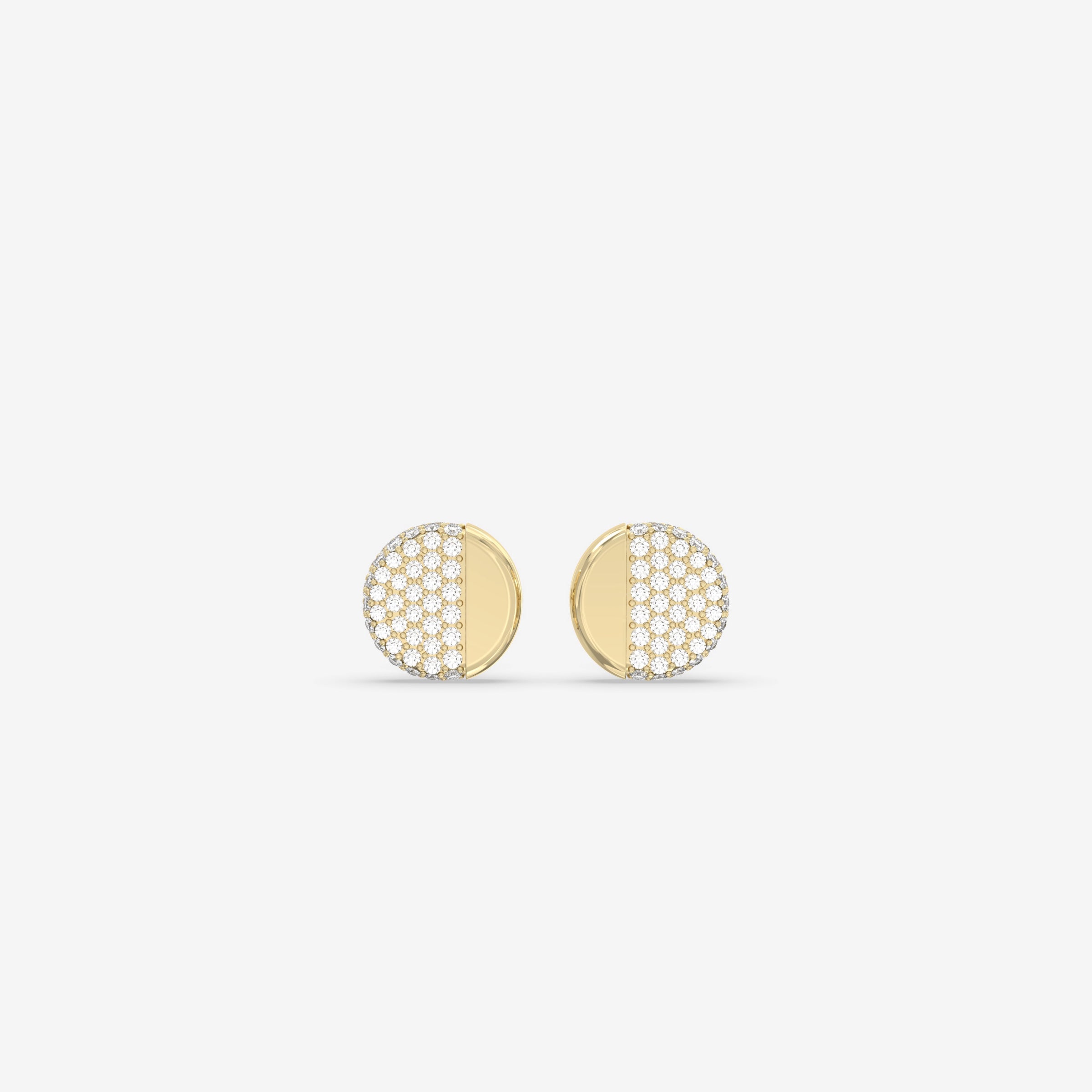 Eclipse Diamond Earring