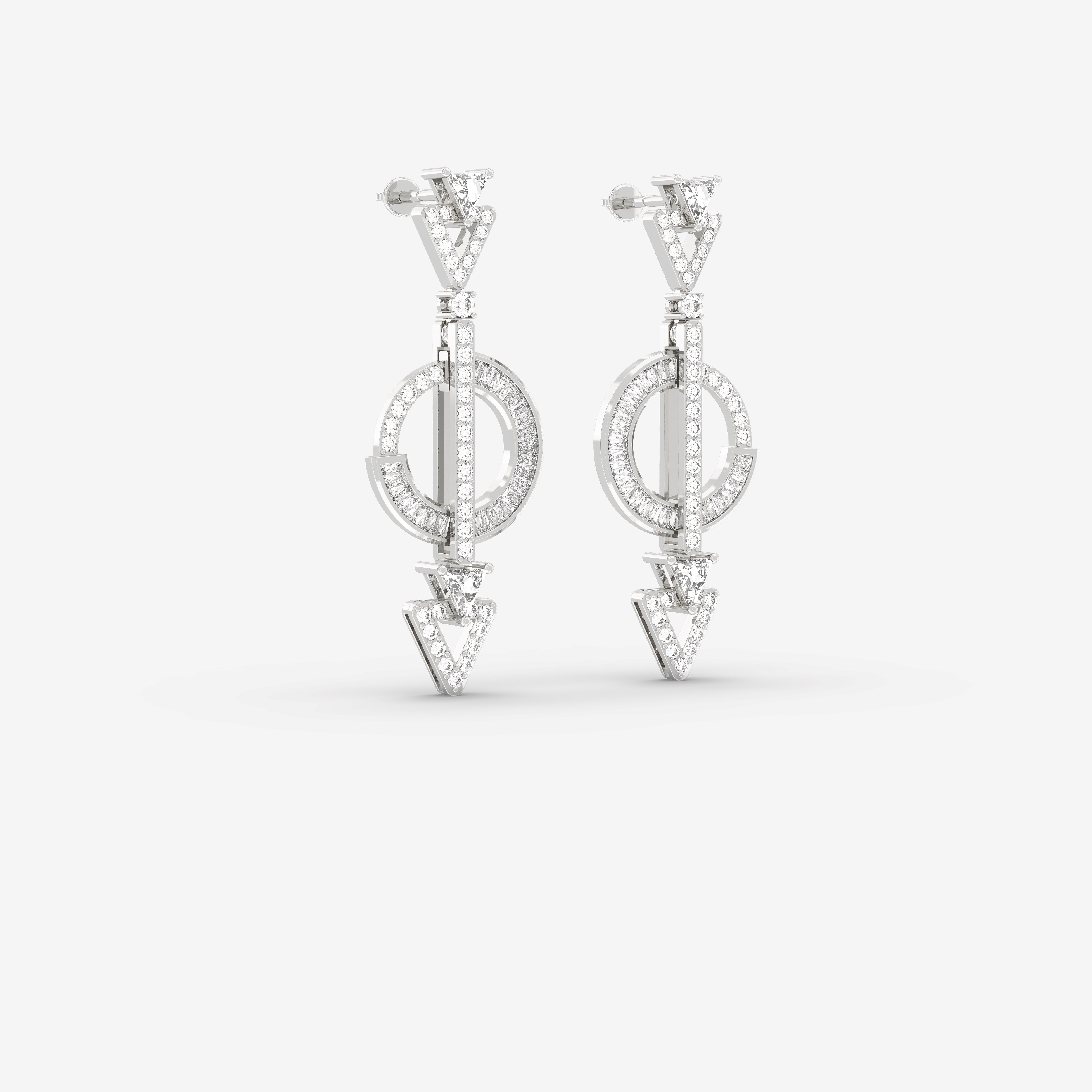 Endless Forms Diamond Earring