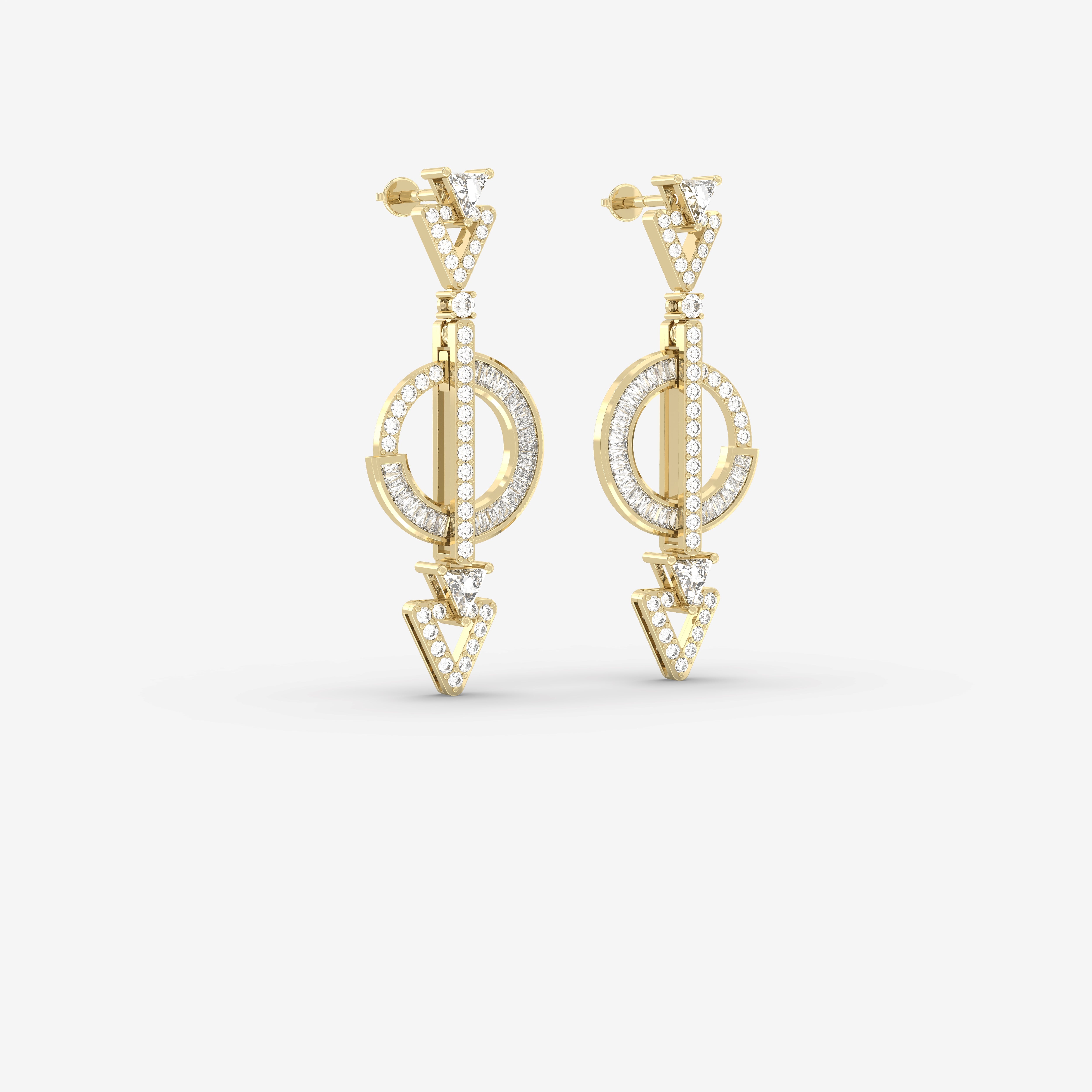 Endless Forms Diamond Earring