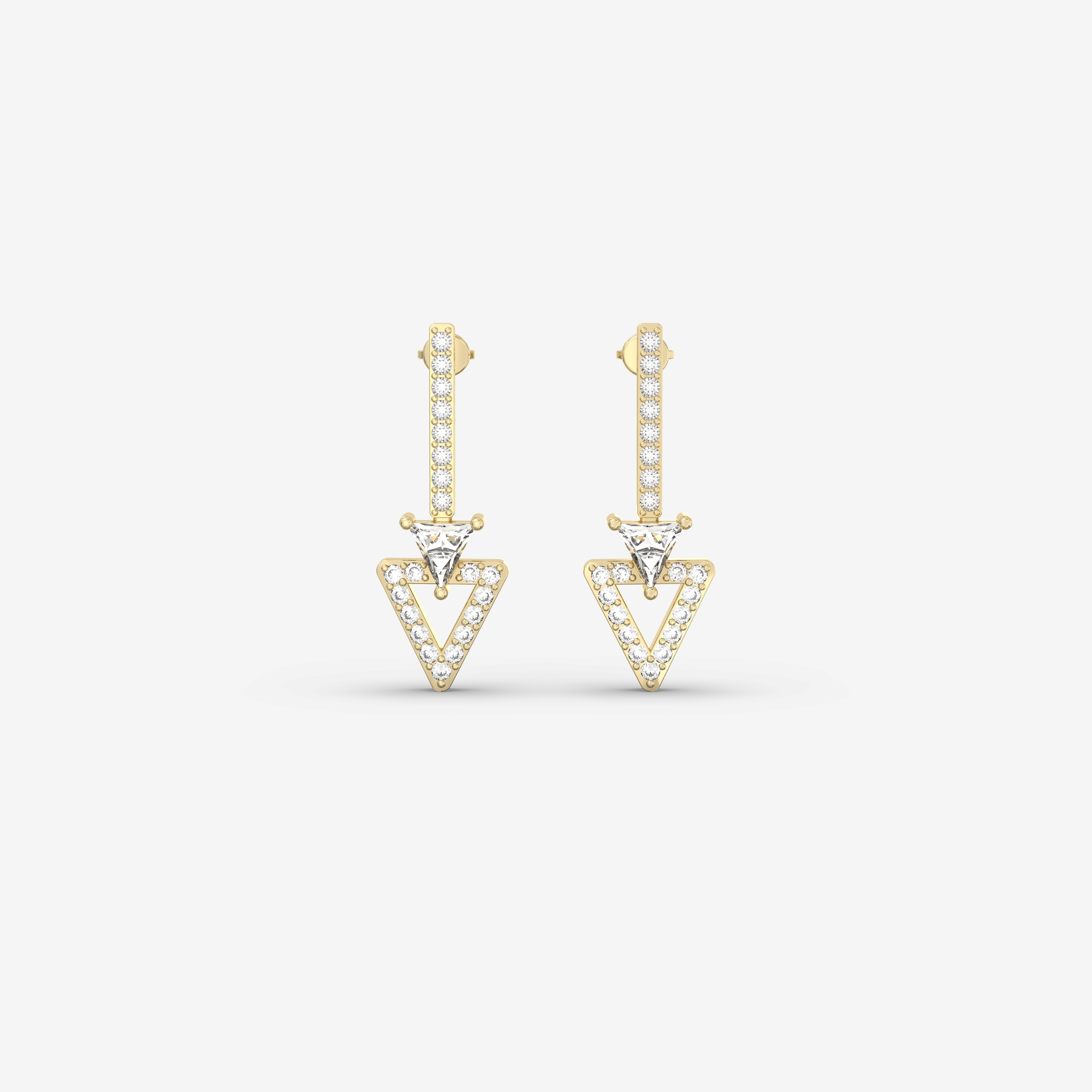 Endless Forms Diamond Earring