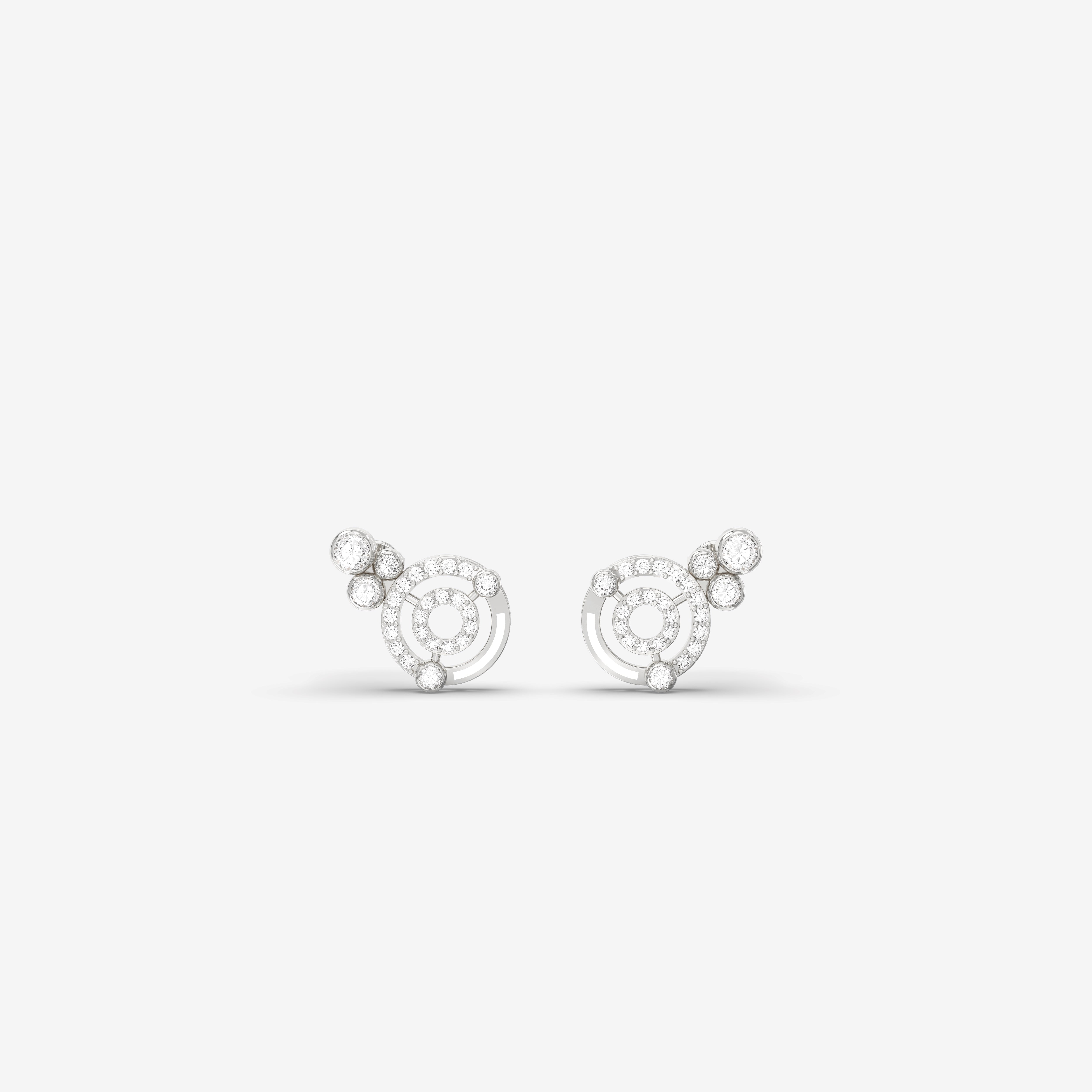Romantic Hues Diamond Earring