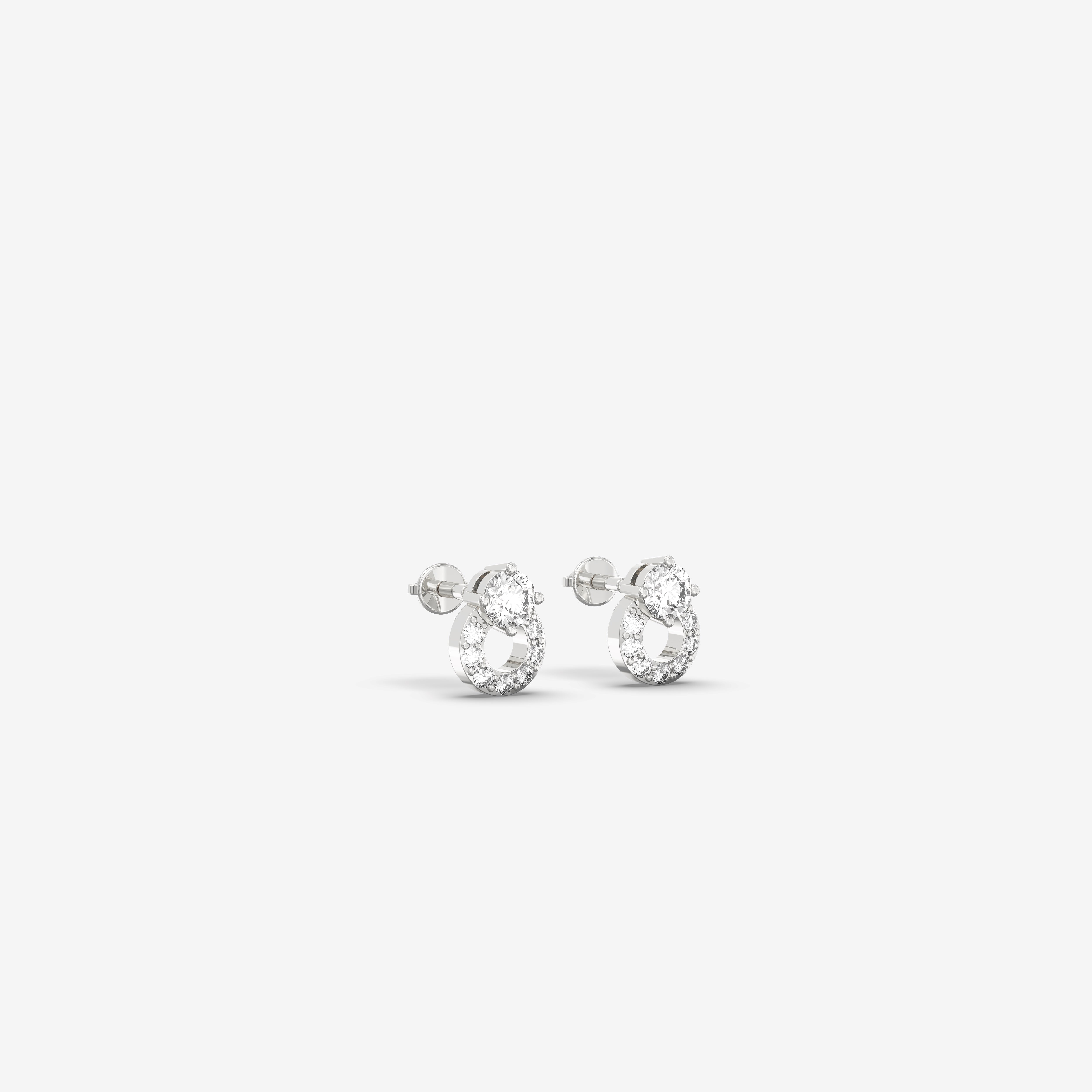 Endless Forms Diamond Earring