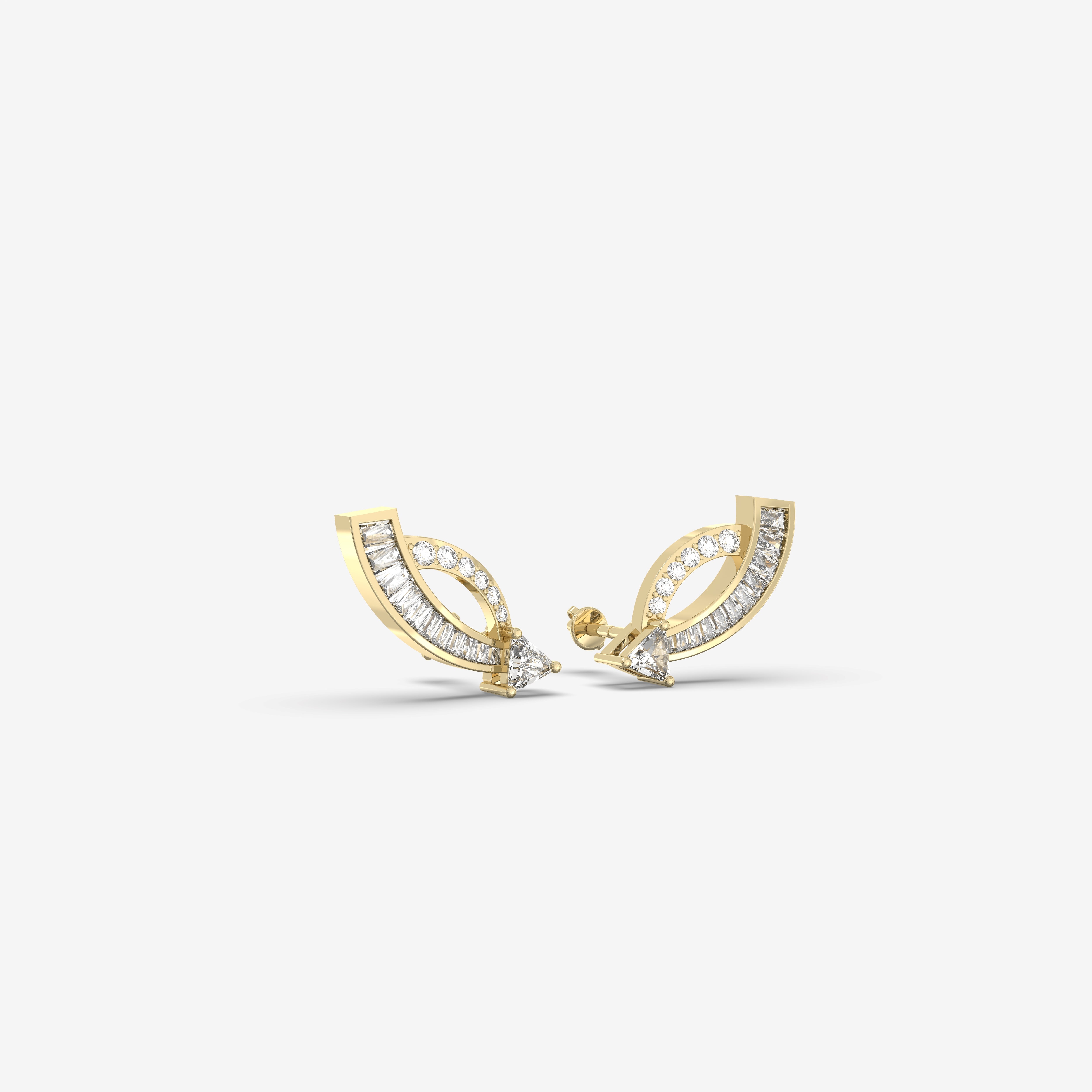Endless Forms Diamond Earring