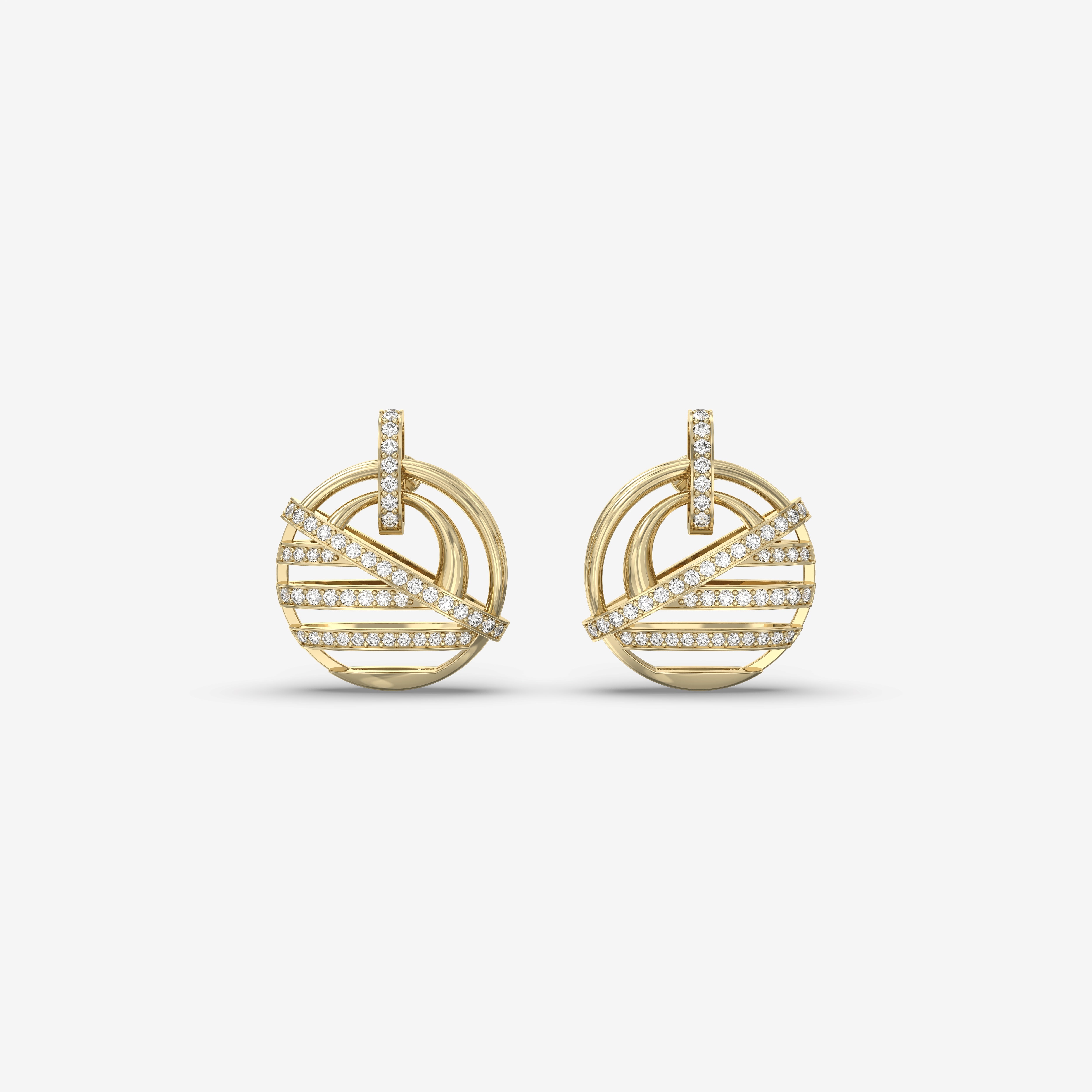 Revolve Diamond Earring