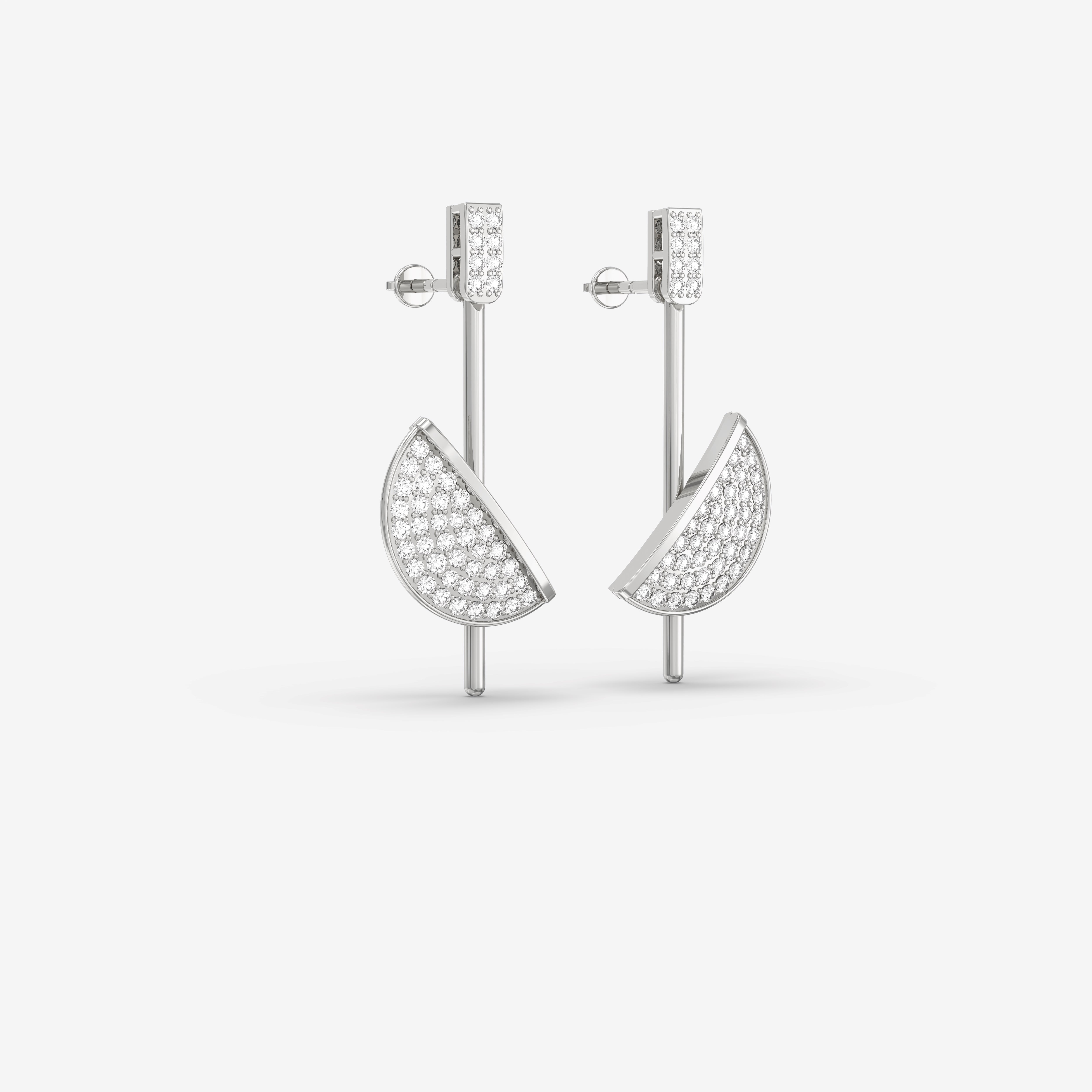 Eternal Moonlight Diamond Earring