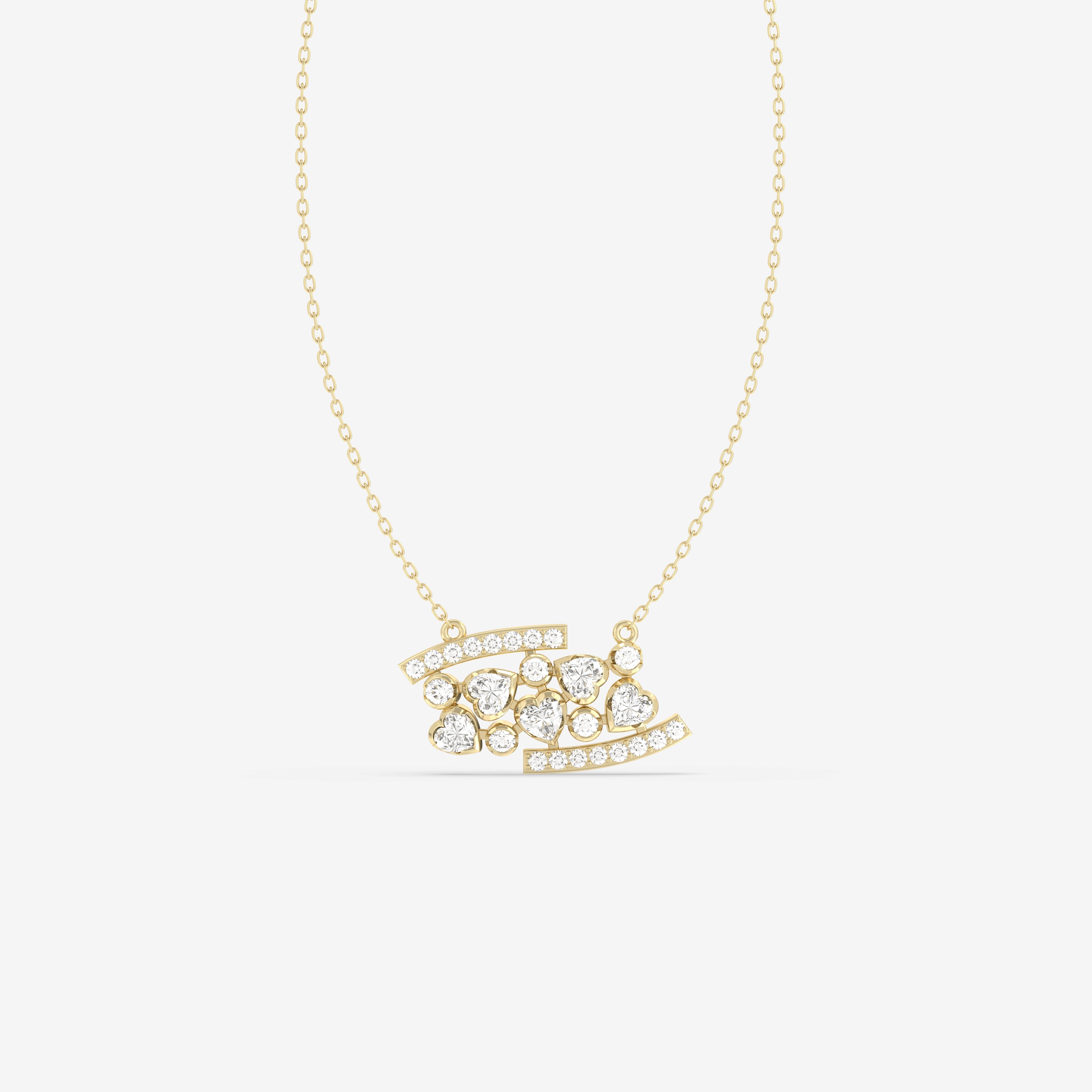 Romantic Hues Diamond Pendant