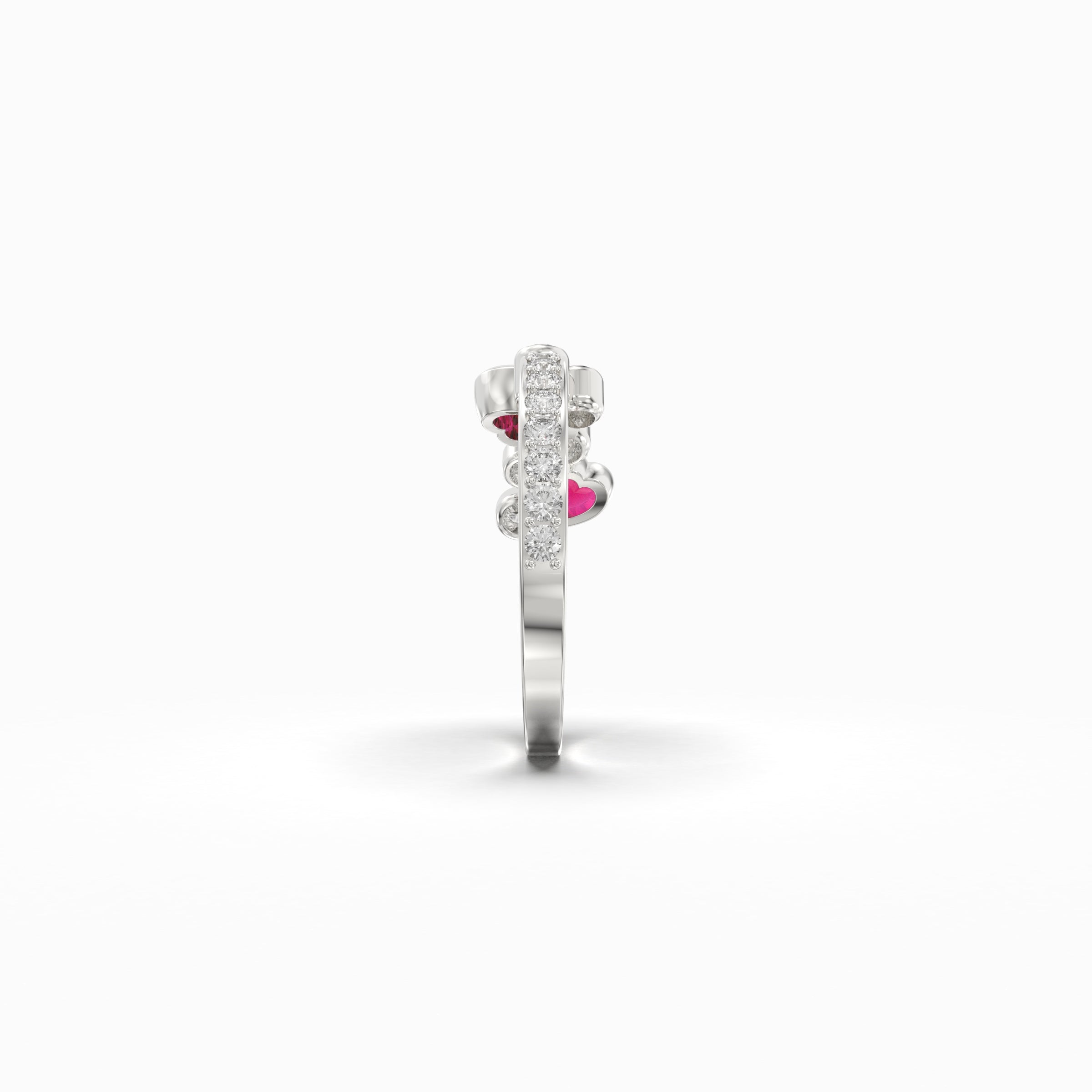 Everlast Diamond and Ruby Ring
