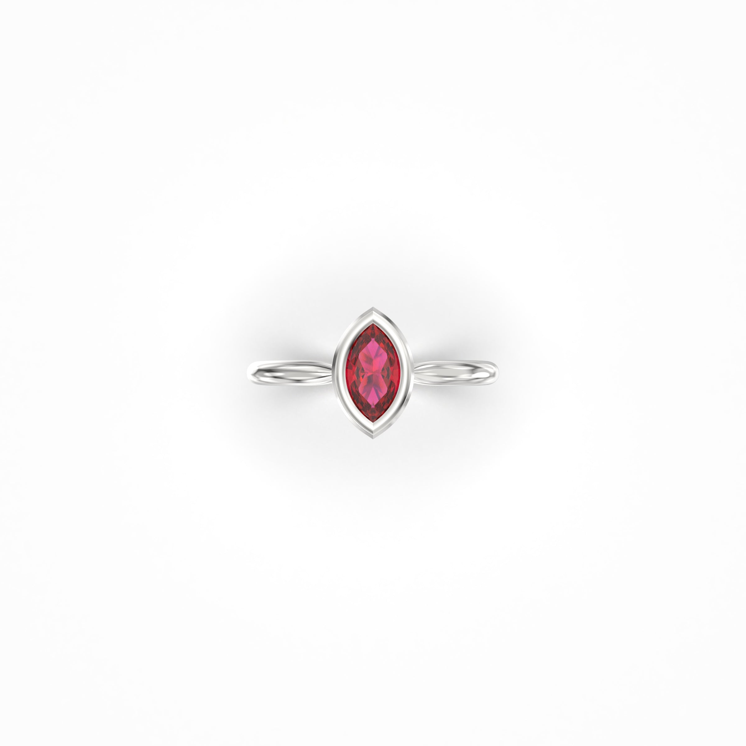 Bridal Ruby Ring