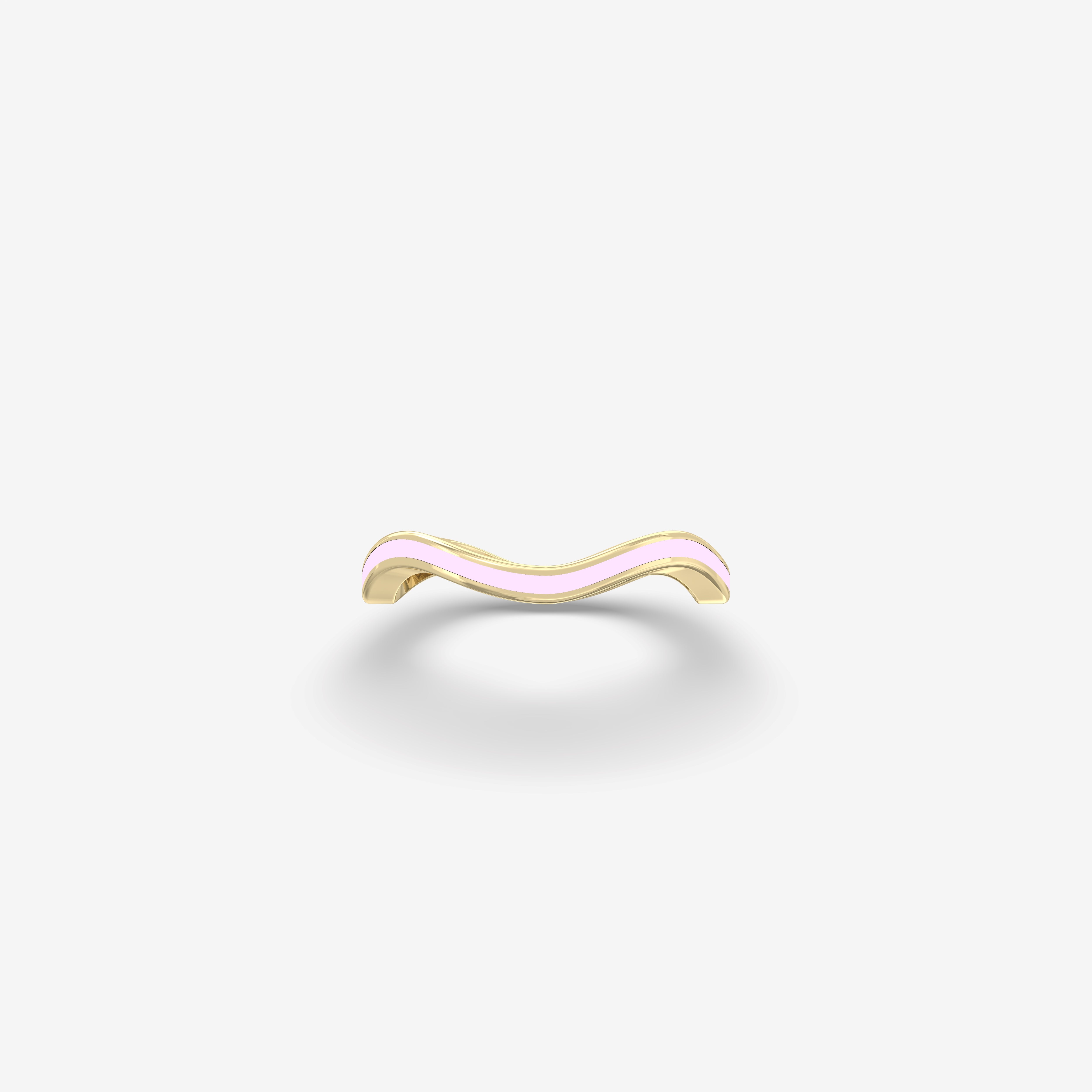 Cascade Pink Enamel Ring