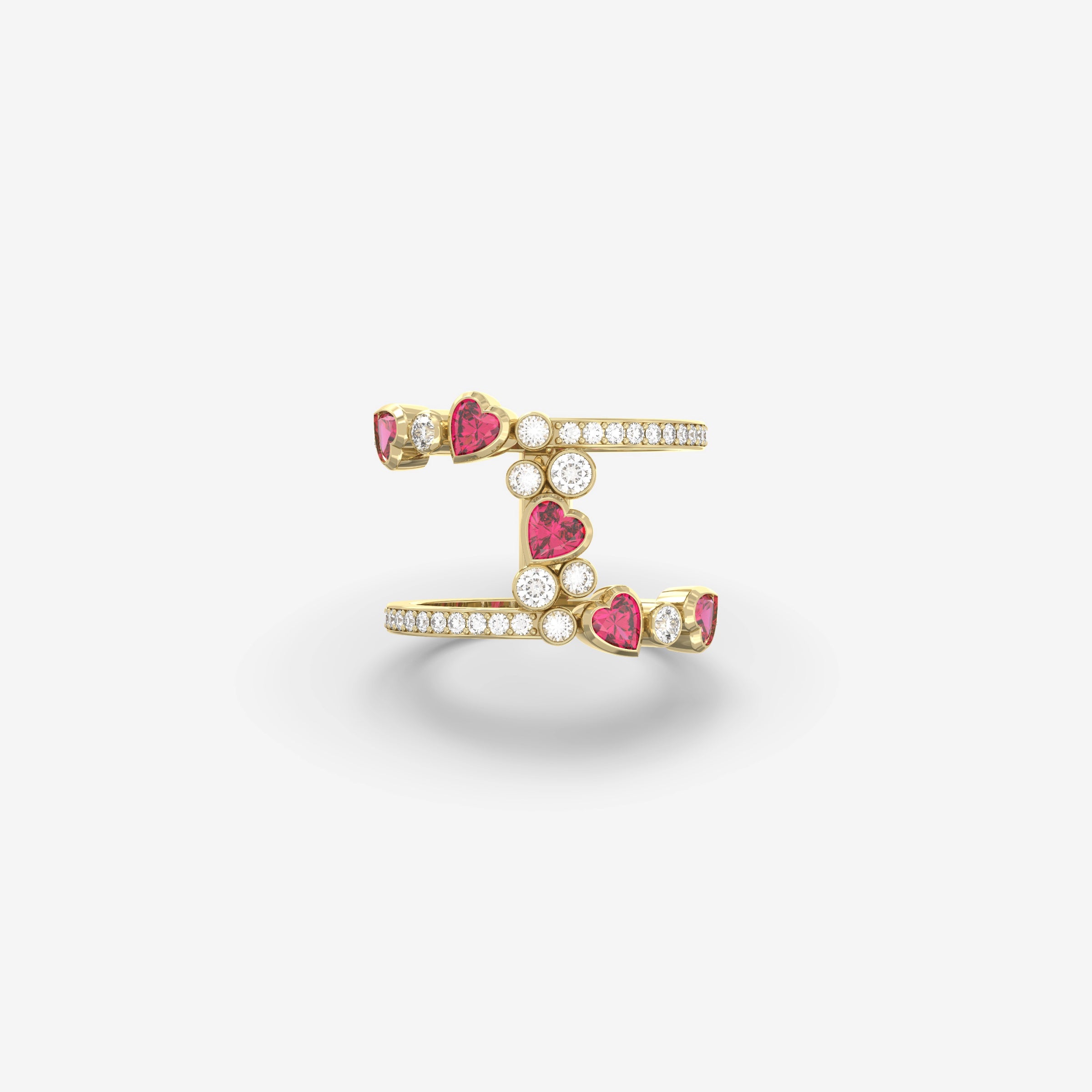 Astra Diamond and Ruby Ring