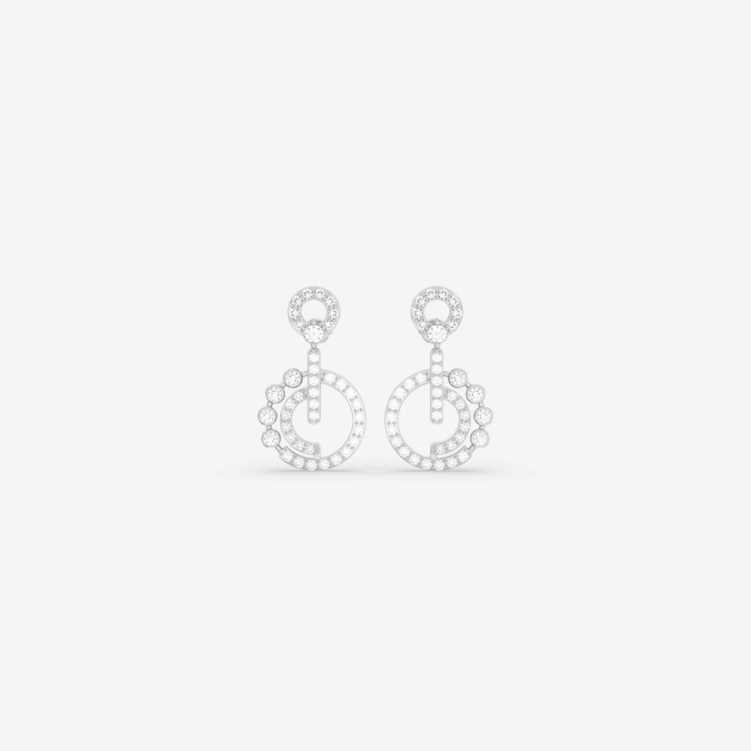 Endless Forms Diamond Earring