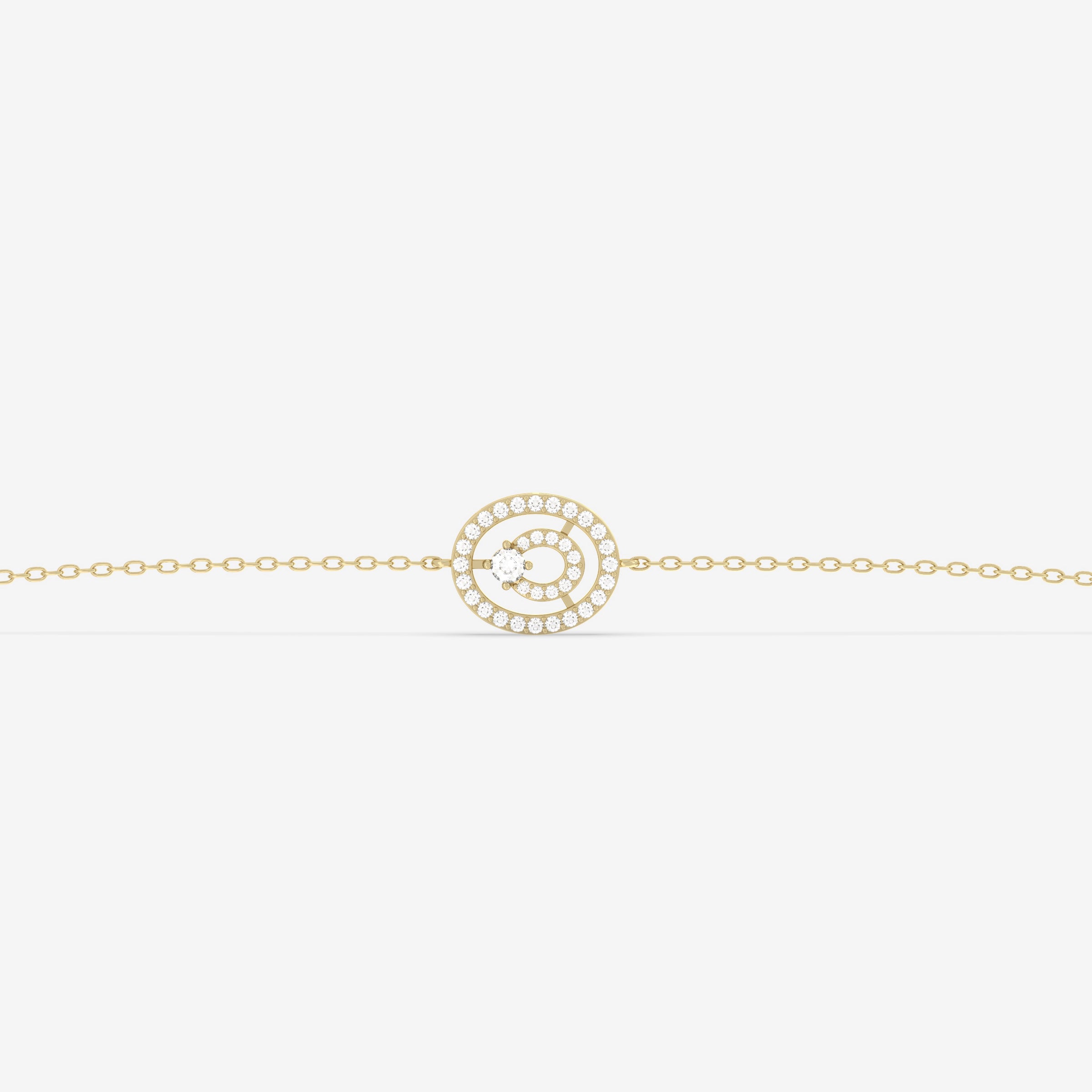 Endless Forms Diamond Bracelet