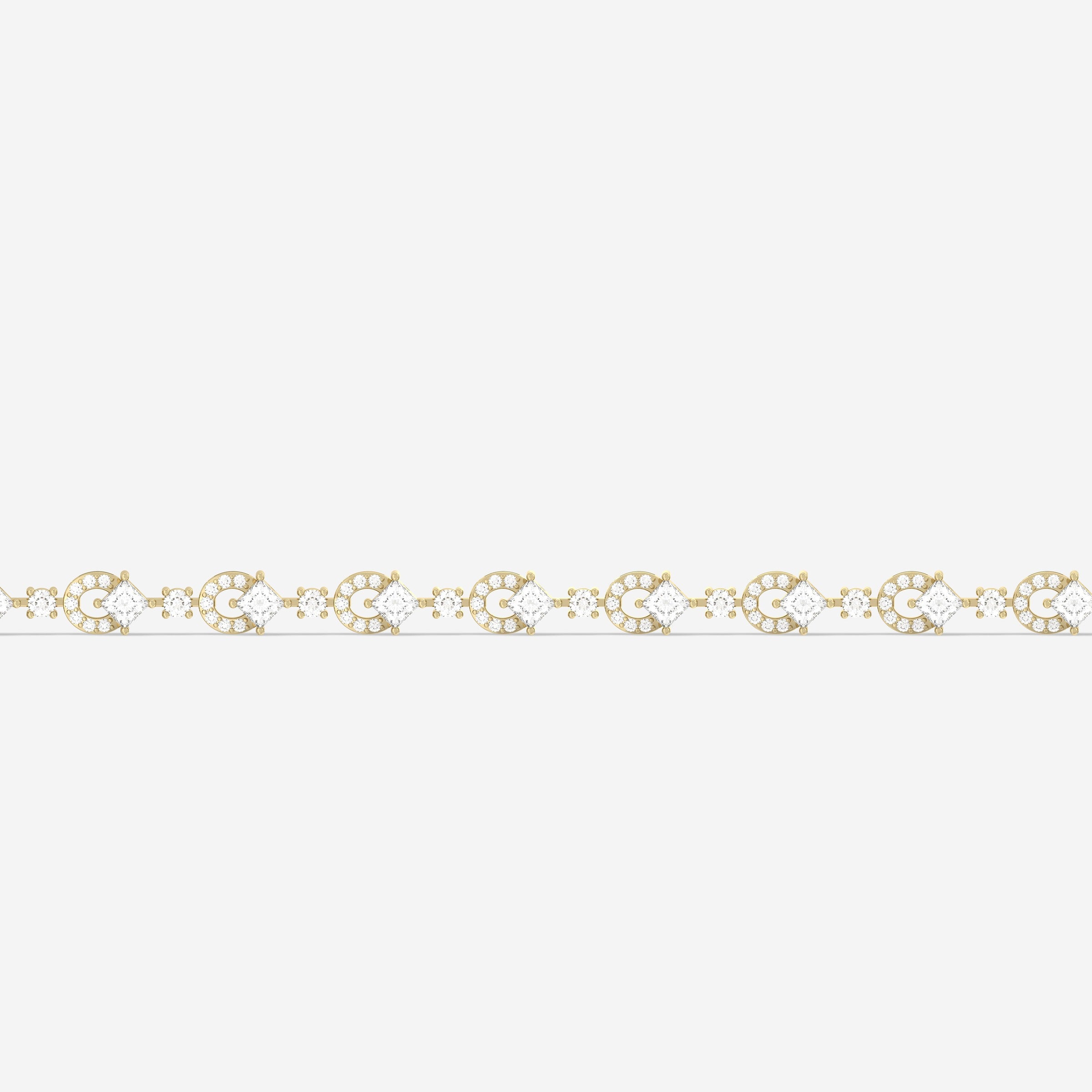 Endless Forms Diamond Bracelet