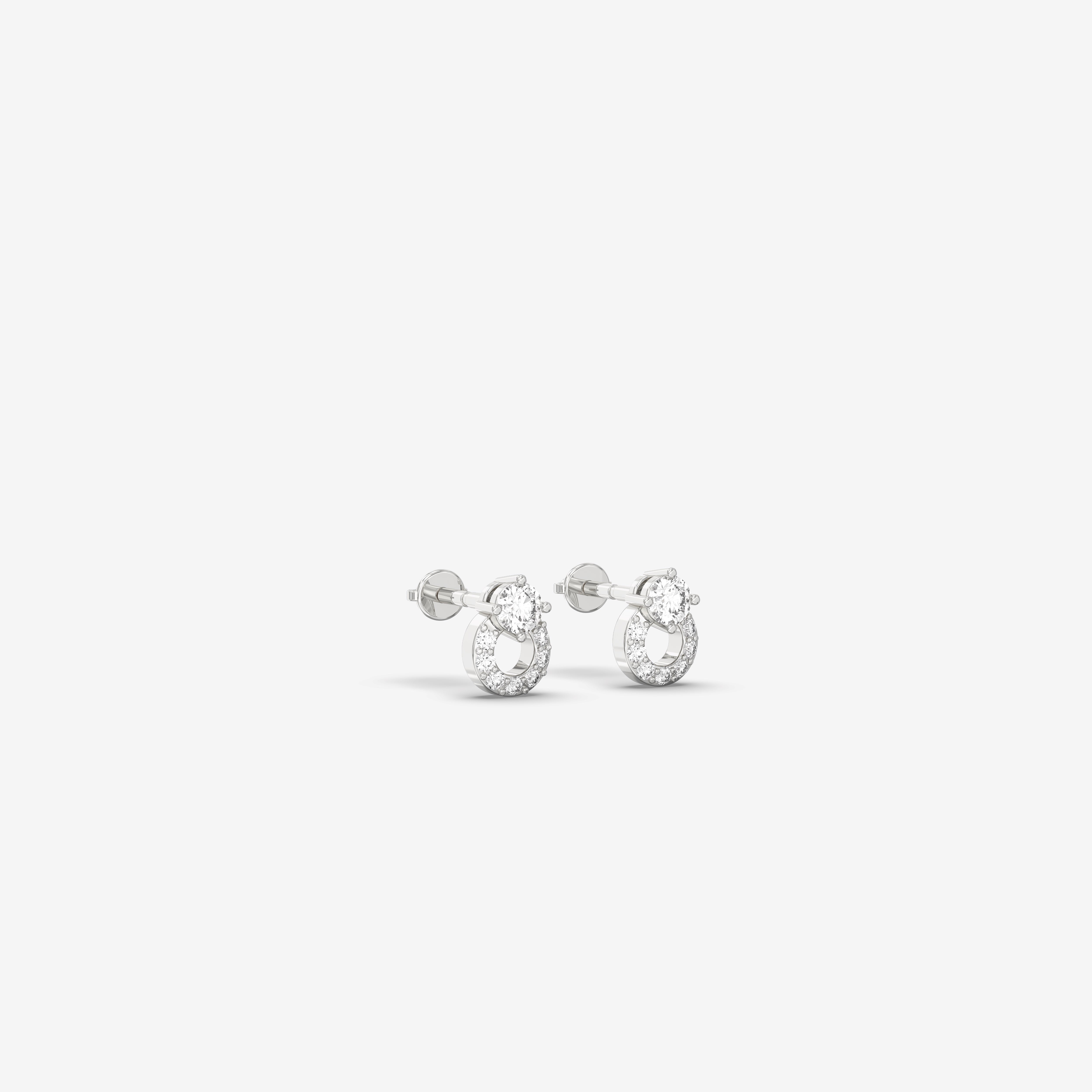Endless Forms Diamond Earring