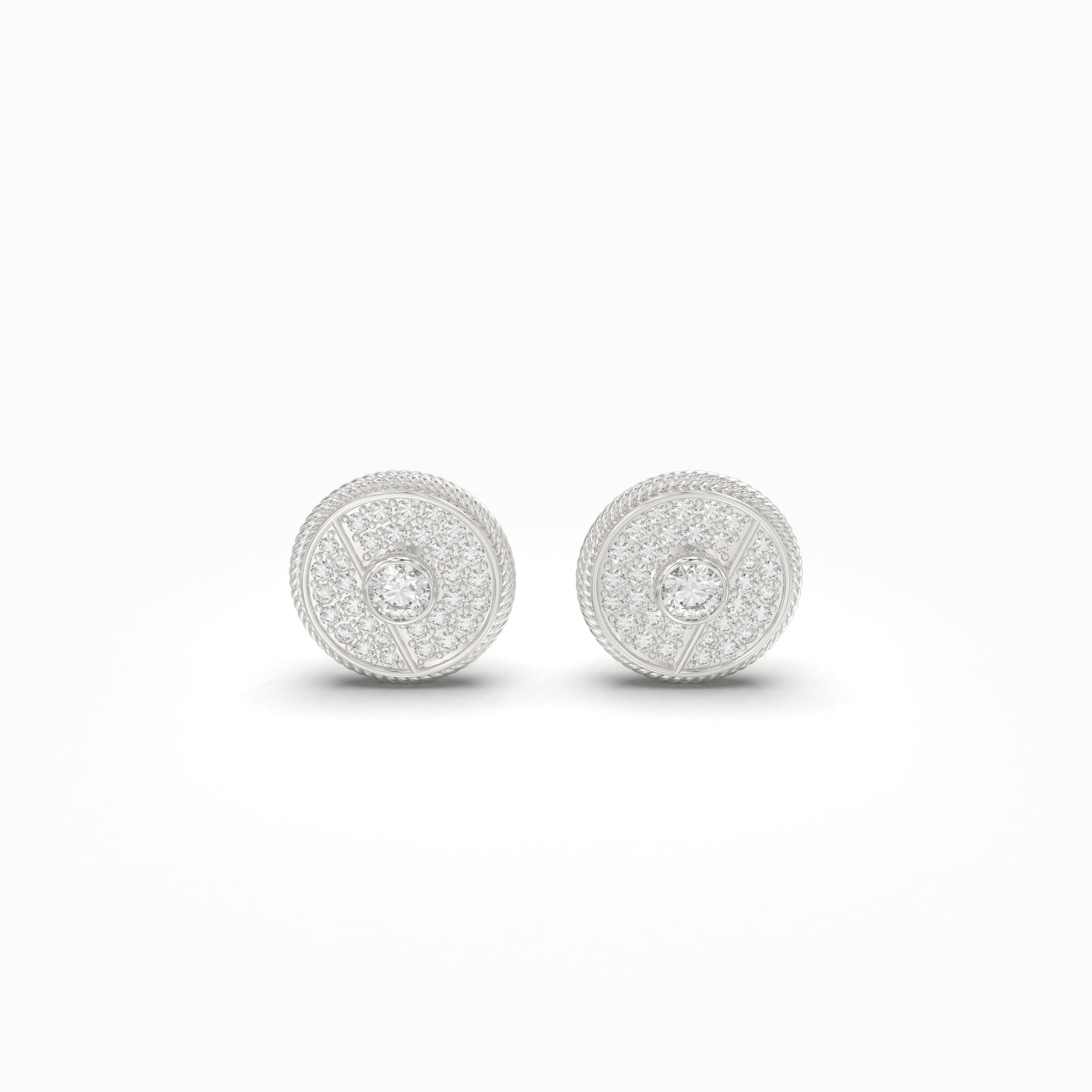 Eclipse Diamond Earring
