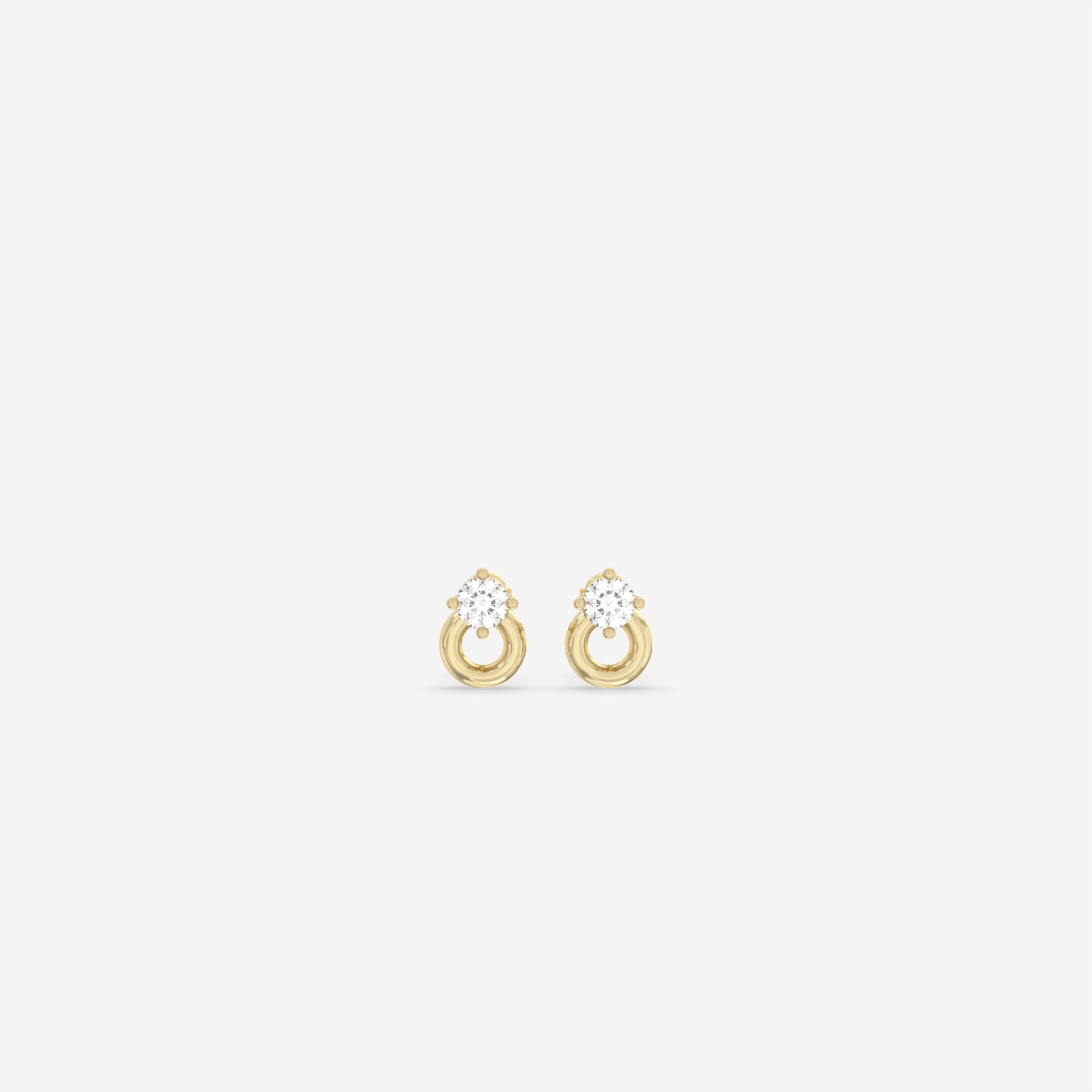Endless Forms Diamond Earring