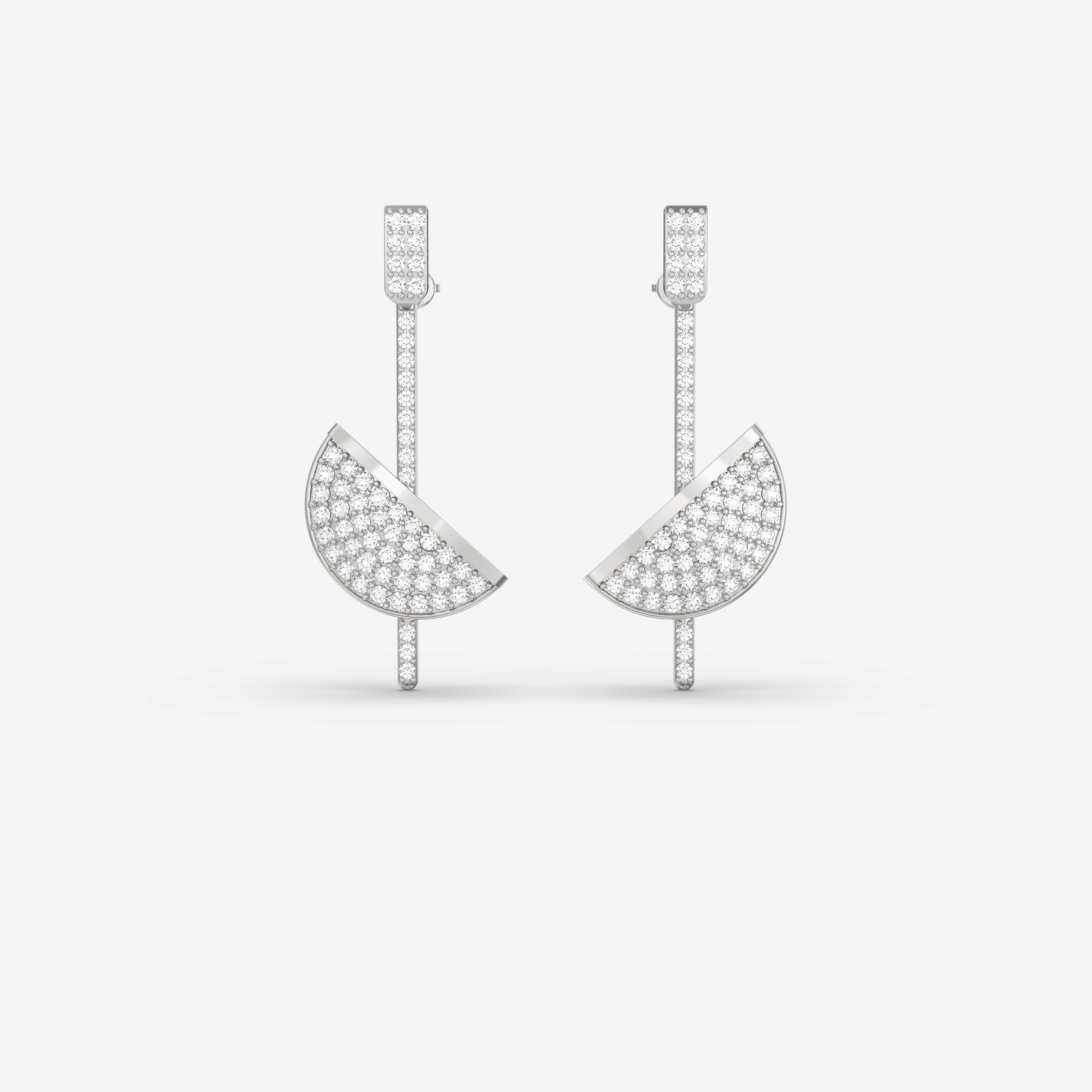 Eternal Moonlight Diamond Earring