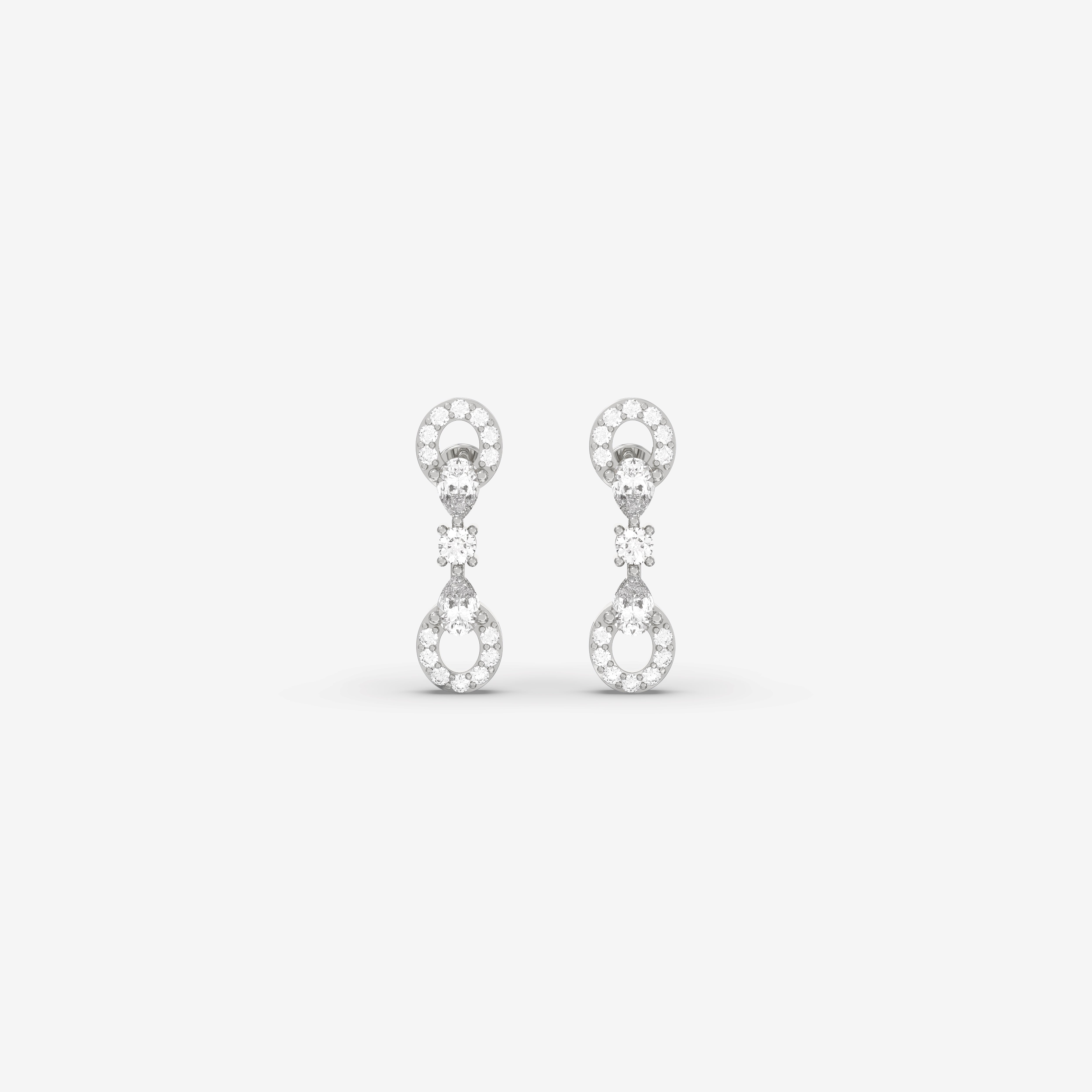Endless Forms Diamond Earring