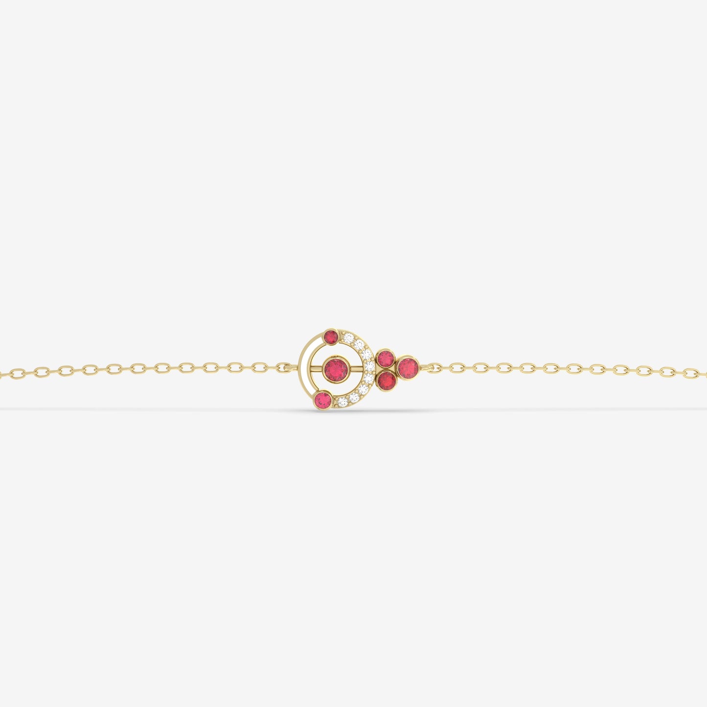 Diamond & Ruby Bracelet