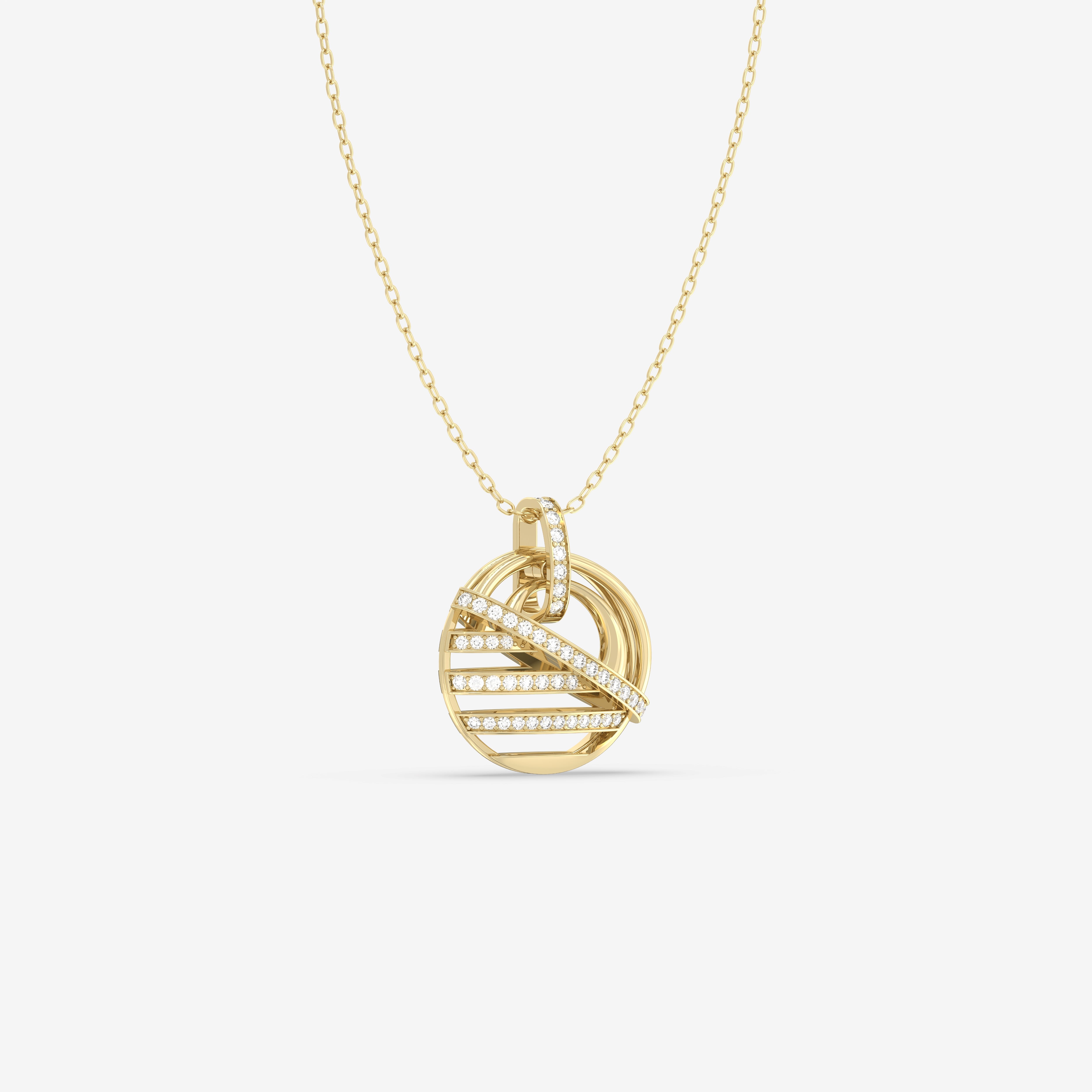 Revolve Diamond Pendant