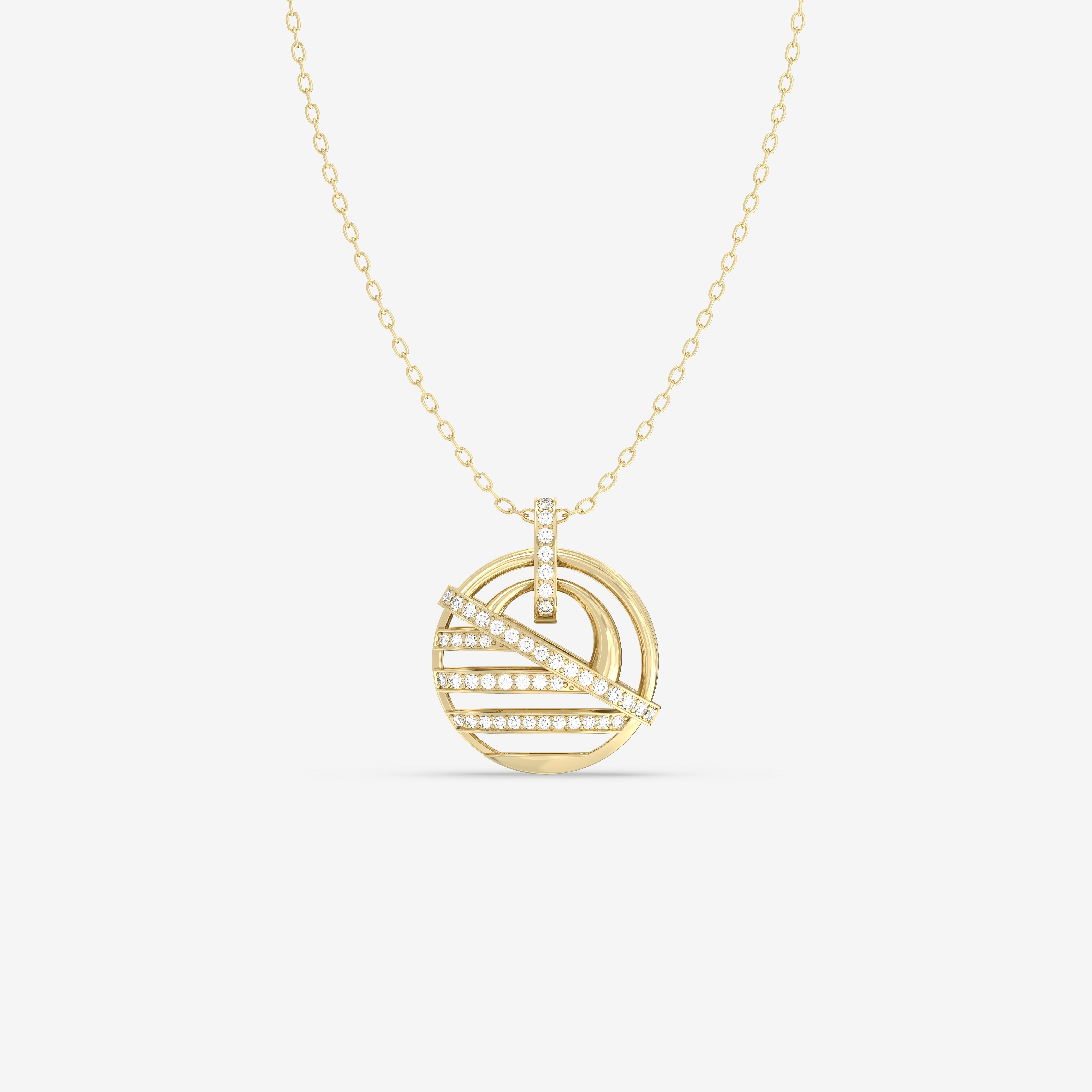 Revolve Diamond Pendant
