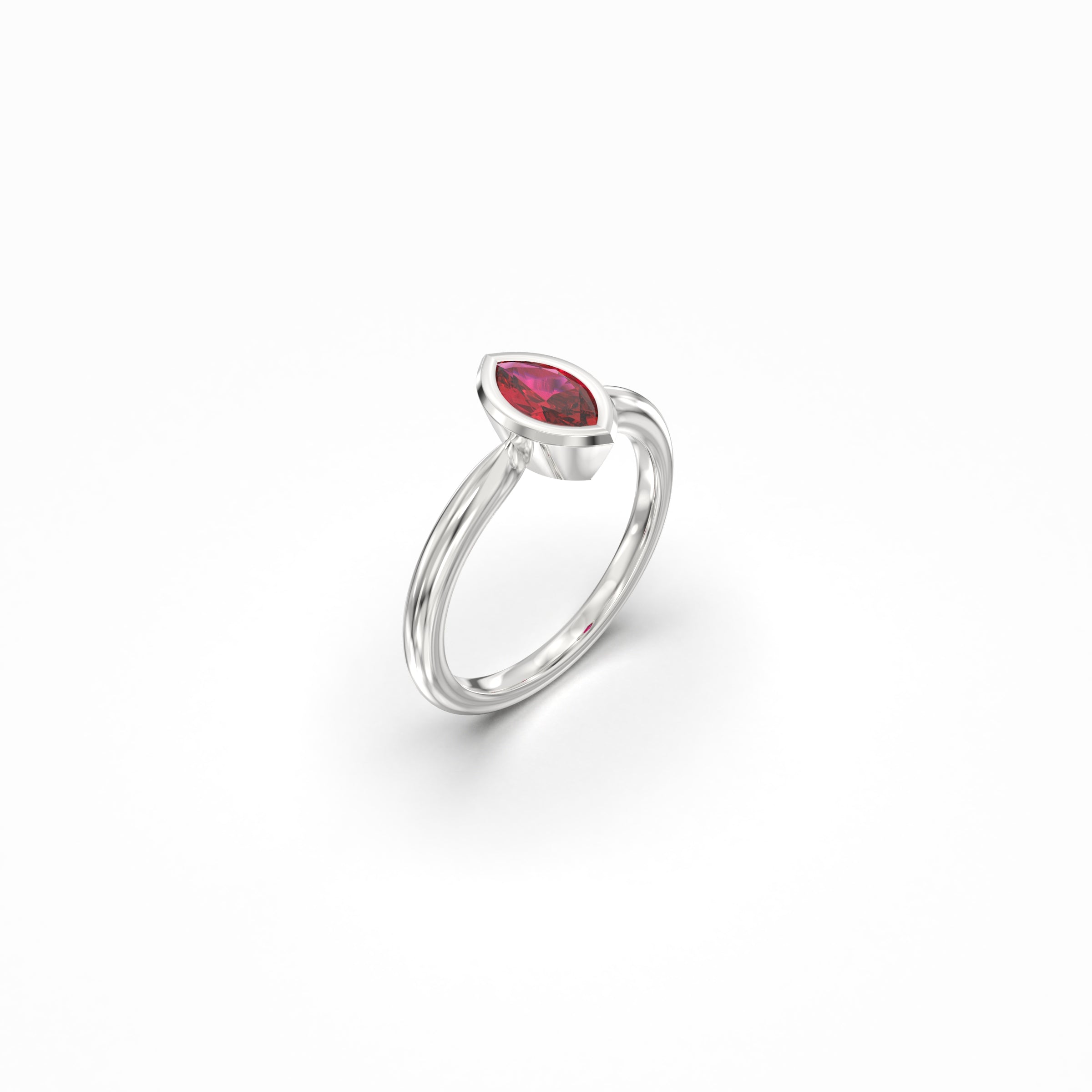 Bridal Ruby Ring