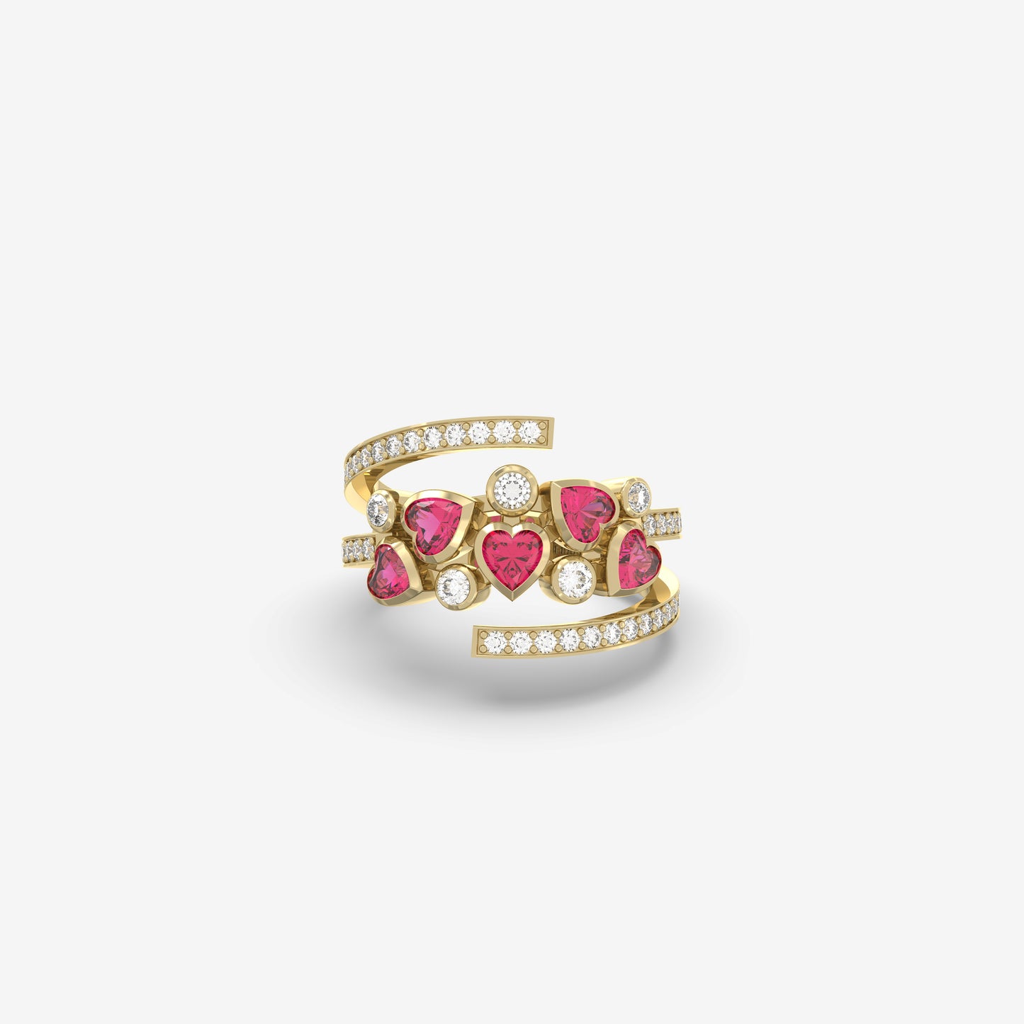Diamond and Ruby Ring
